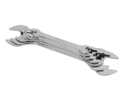 Ultradünner flacher schlanker 3 mm Doppelmaulschlüssel/Schraubenschlüssel Set 6 mm-23 mm metrisch
