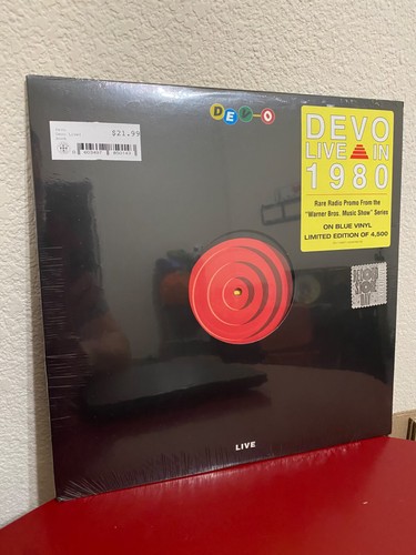 Devo “Devo Live in 1980” LP/Rhino RSD (SEALED) 1980 Limited Edition Of 4500 Blue