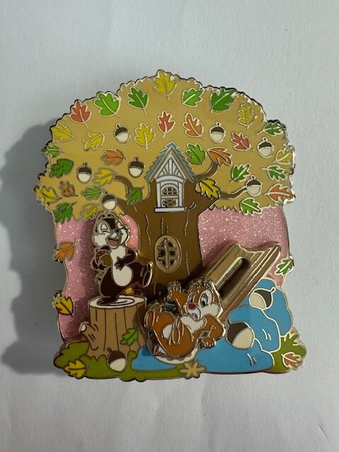 LE 300 Chip Dale Tokyo Autumn Fall Shanghai Disney Pin Trading Fun Day 2024 (D8)