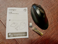 Kensington Pro Fit Ergonomic Wireless Mouse Black K75404WW -- unused, open box