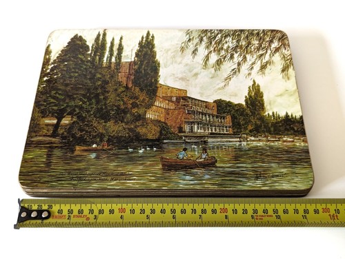 Shakespeare Country Placemats Clover Leaf England Cottage UK Landscape Vintage - Picture 11 of 12