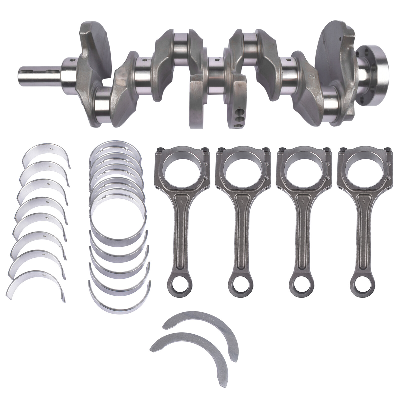 Hyundai Santa Fe Kia Sportage Main & Rod Bearing Kit with Con Rod 2351025030