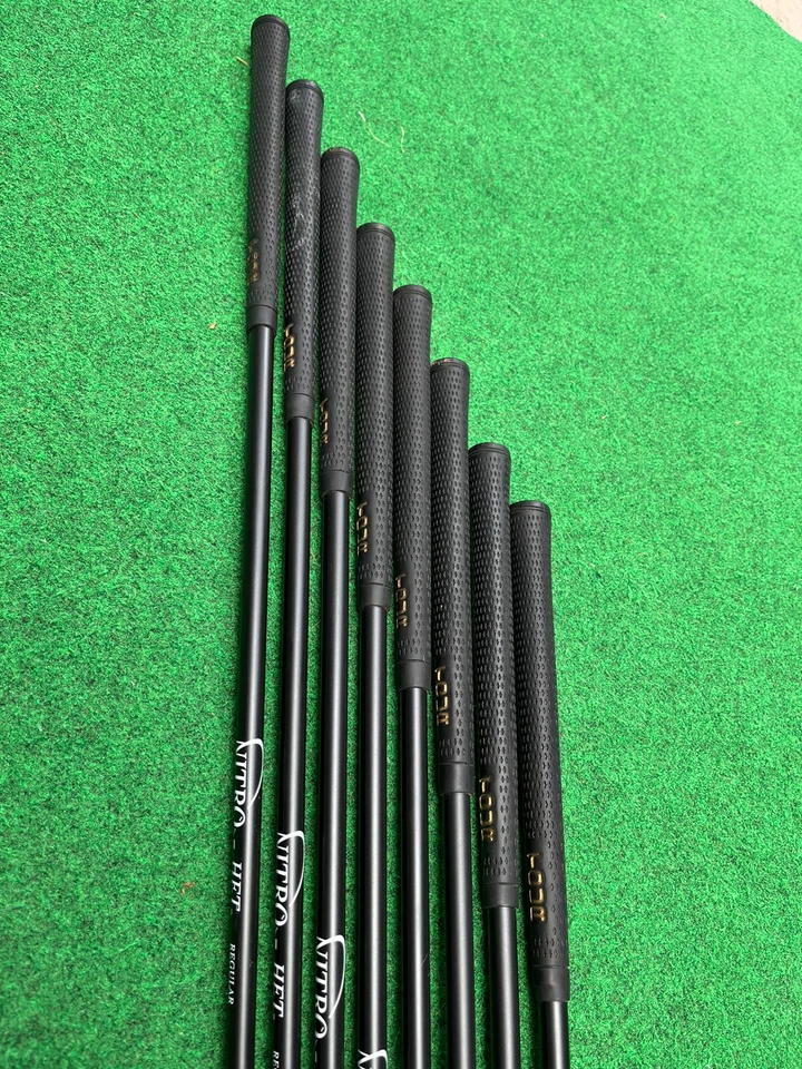 Nitro Approach Golf Club Iron Set 3–PW RH Graphite Reg & 15 Ft Ball Retriever - Image 4 of 4