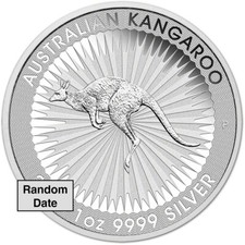 Australia Silver Kangaroo 1 oz $1 BU Random Date 72.48 per troy oz