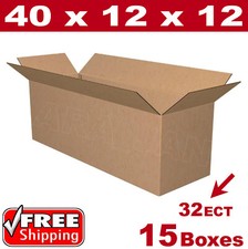 15 - 40x12x12 Cardboard Boxes Mailing Packing Shipping Box Corrugated Carton