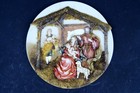 3D Nativity Scene Decorative Plate 8" CHRISTMAS Mary, Joseph and Jesus — photo 2