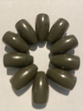 10pack of 1/2oz Tungsten Green Pumpkin Fishing Flipping Weights. US Shipper
