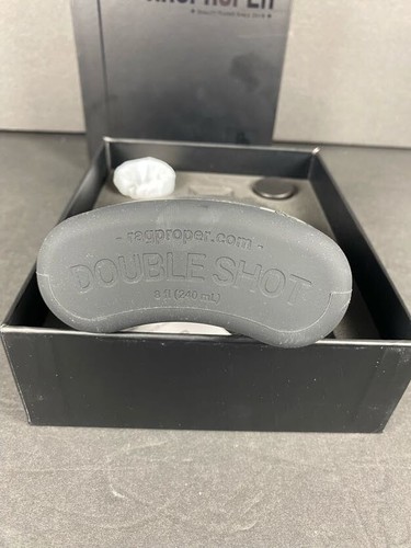 Ragproper moderner Glas-Hüftkolben für Herren (Doppelschuss 240ml, grau) - Bild 2 von 4