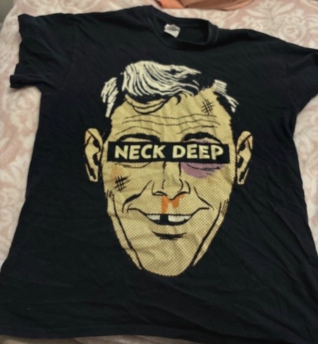 Il logo della band copertina cura T Shirt pornografia nuovo ufficiale Mens Black | IT