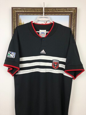DC United Home football shirt 2000 Soccer Adidas Jersey Mens