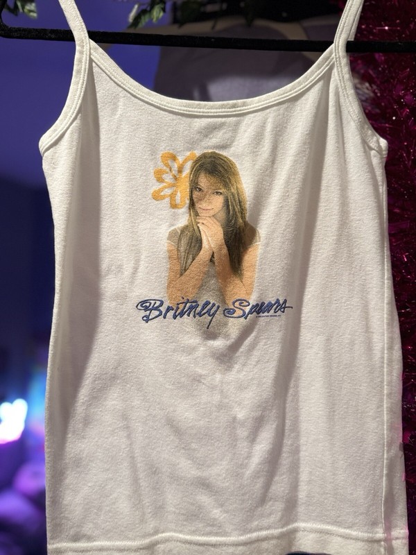 Vintage Britney Spears Original Tank Top (1999-2000) VNDS
