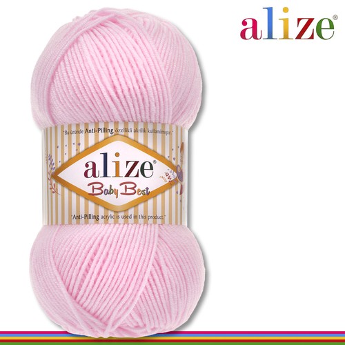 Alize 100 g Baby Best Anti-Pilling Baby-Wolle Häkeln Stricken Viskose Wolle Garn - Picture 9 of 44