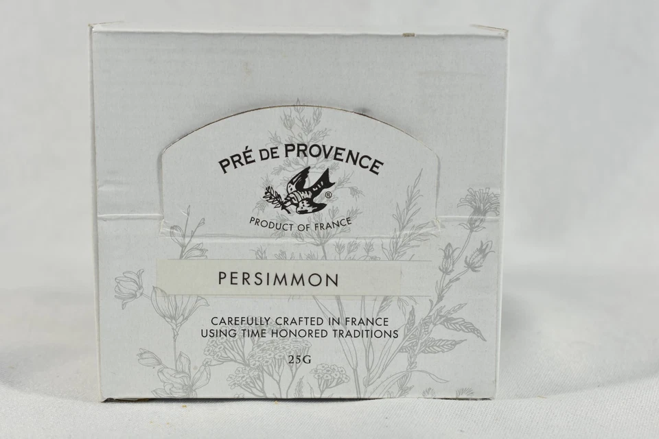 Box of 36 Pre De Provence Persimmon Quad Milled Shea Butter 25g Guest Soaps - Image 2 of 4