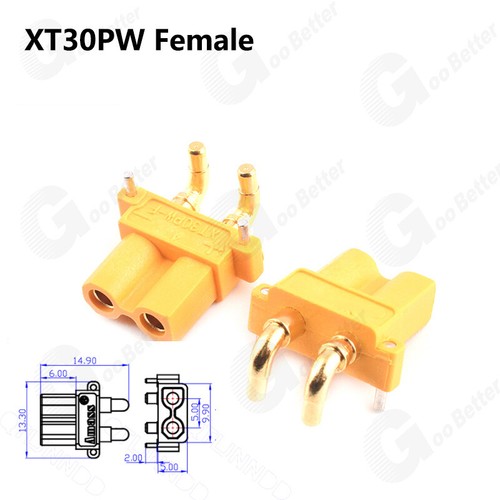 Conector bala avión coche MR30/XT60/XT90 macho hembra modelo RC - Imagen 42 de 46
