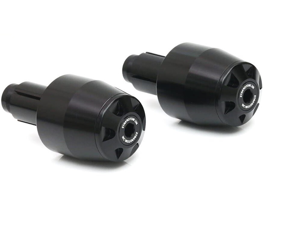 MC MOTOPARTS STORM CNC Bar Ends Sliders Weight Compatible with