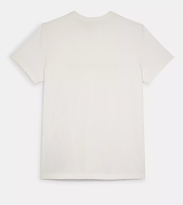 Coach Essential T Shirt In Organic Cotton white C8766 XL