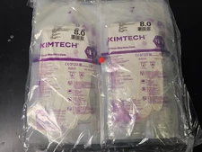(20) PAIRS KIMTECH G3 STERILE NITRILE GLOVES HAND SPECIFIC CLEANROOM SIZE 8.0