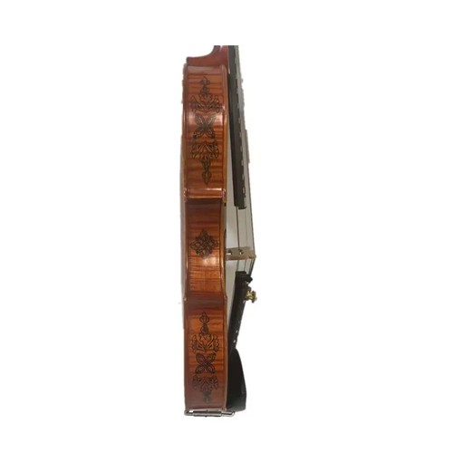Carved Women Face Norwegian fiddle 8 Strings Hardanger, 4/4 violin, Good Sound - Picture 4 of 11