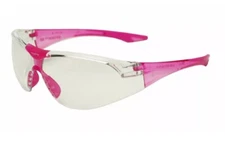 Delta Plus Elvex Avion Slim Fit Kids Safety/Shooting Glasses Clear Lens/Pink