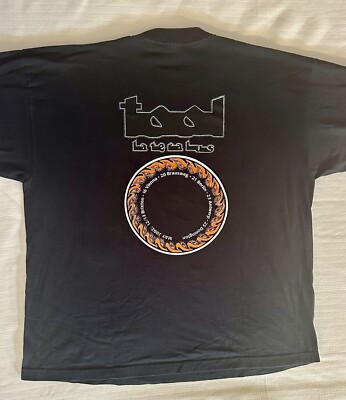 Vtg 2002 TOOL Lateralus May Euro Tour Long Sleeve Rock Band