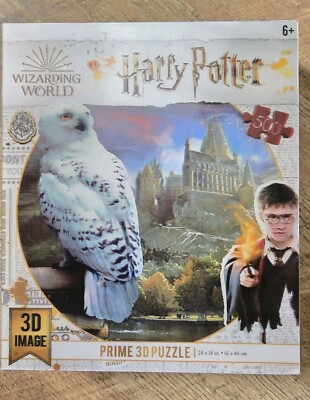 Kidicraft Harry Potter: Hogwarts und Hedwig 3D-Puzzle - 300 Teile