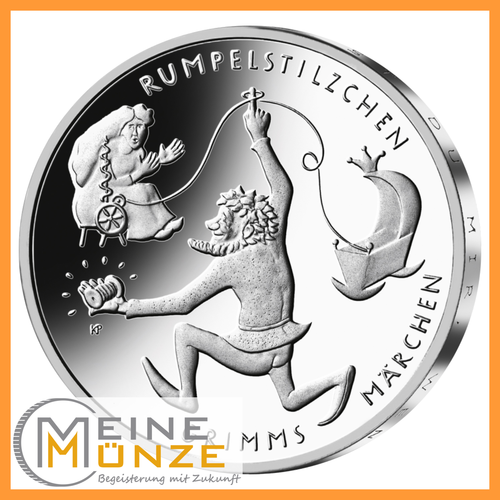 20 Euro Münze 2022 RUMPELSTILZCHEN Serie