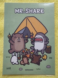 Product Name: Mr. Shark Postcard-Camping BBQ