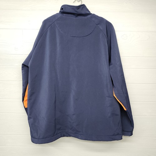 NFL Chicago Bears Blue Full Zip Jacket Size XL - Picture 2 of 10