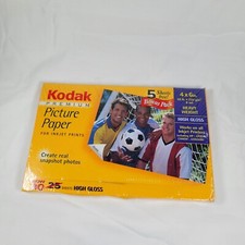 Kodak Premium Picture Paper 30 Sheets 4x6inch Heavy Weight High Gloss