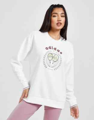 Adidas Originals Tennis Academy Women's Sweatshirt (UK 4) UK