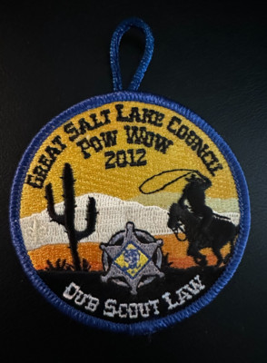 Cub Scouts Pow Wow 2012 Great Salt Lake Council Patch BSA NEW