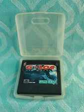 G-LOC: Air Battle for Sega Game Gear GG Cart With Case Japan 
