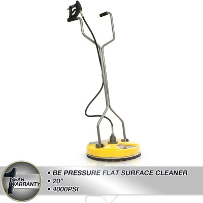 Pressure Washer Flat Surface Cleaner Heavy Duty 20 inch BE Whirlaway 4000psi