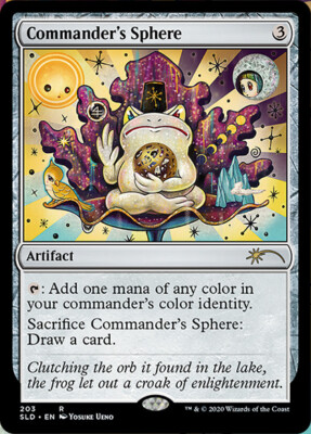 [1x] Commander's Sphere (203) Near Mint, English Secret Lair MTG Magic