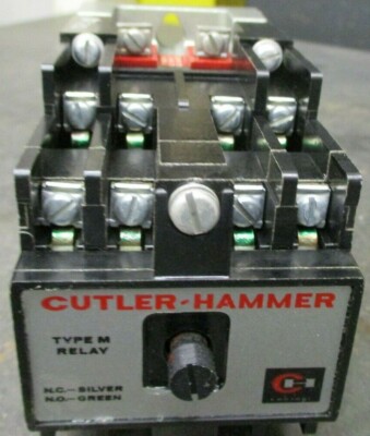 New Open-box D23 MR80A 10 300V AC Cutler Hammer Type M Relay A644AES