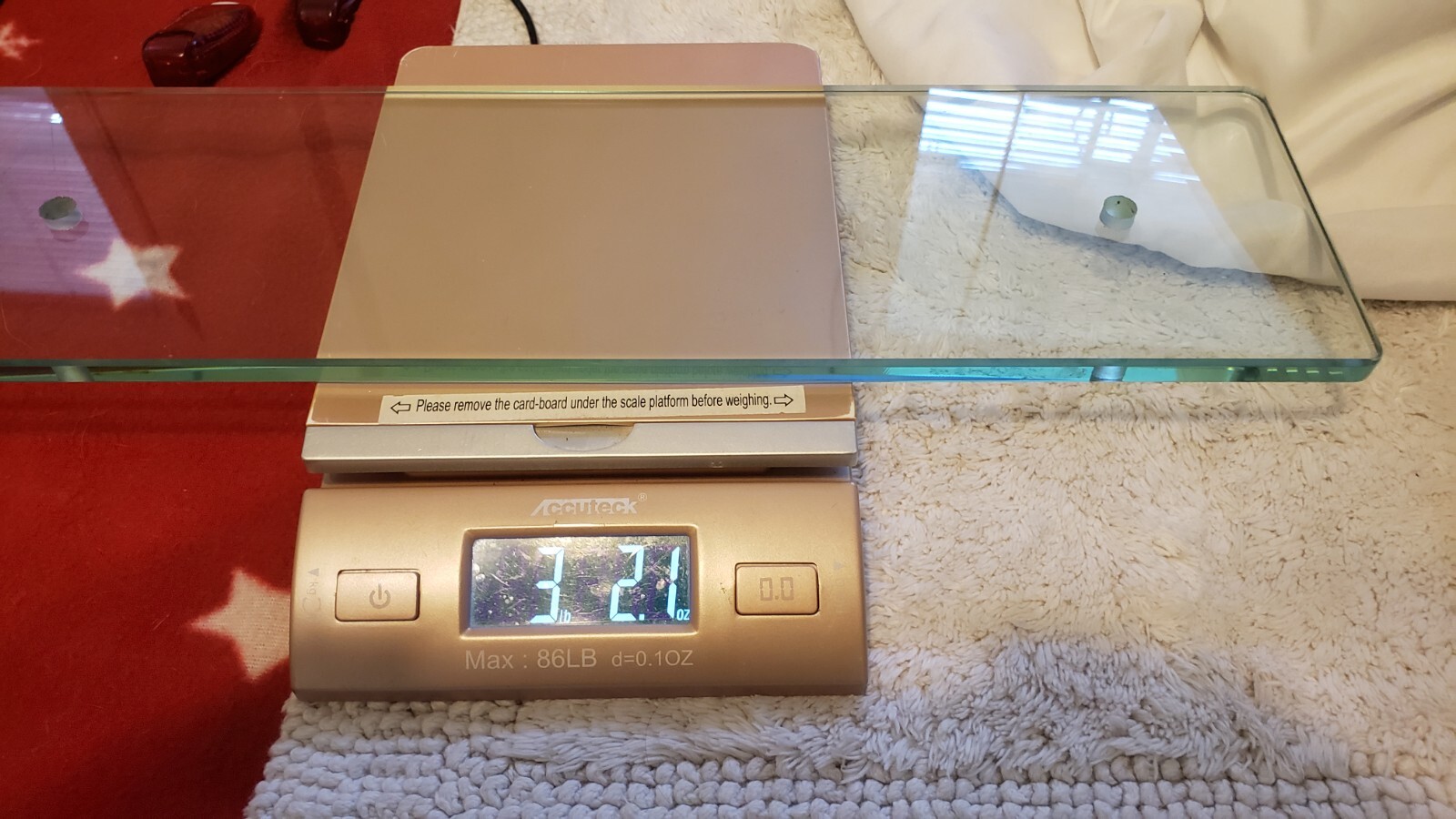 REPLACEMENT GLASS SHELF BATHROOM MEDICINE 18" X 5" X 1/4" ROUND EDGE VG eBay