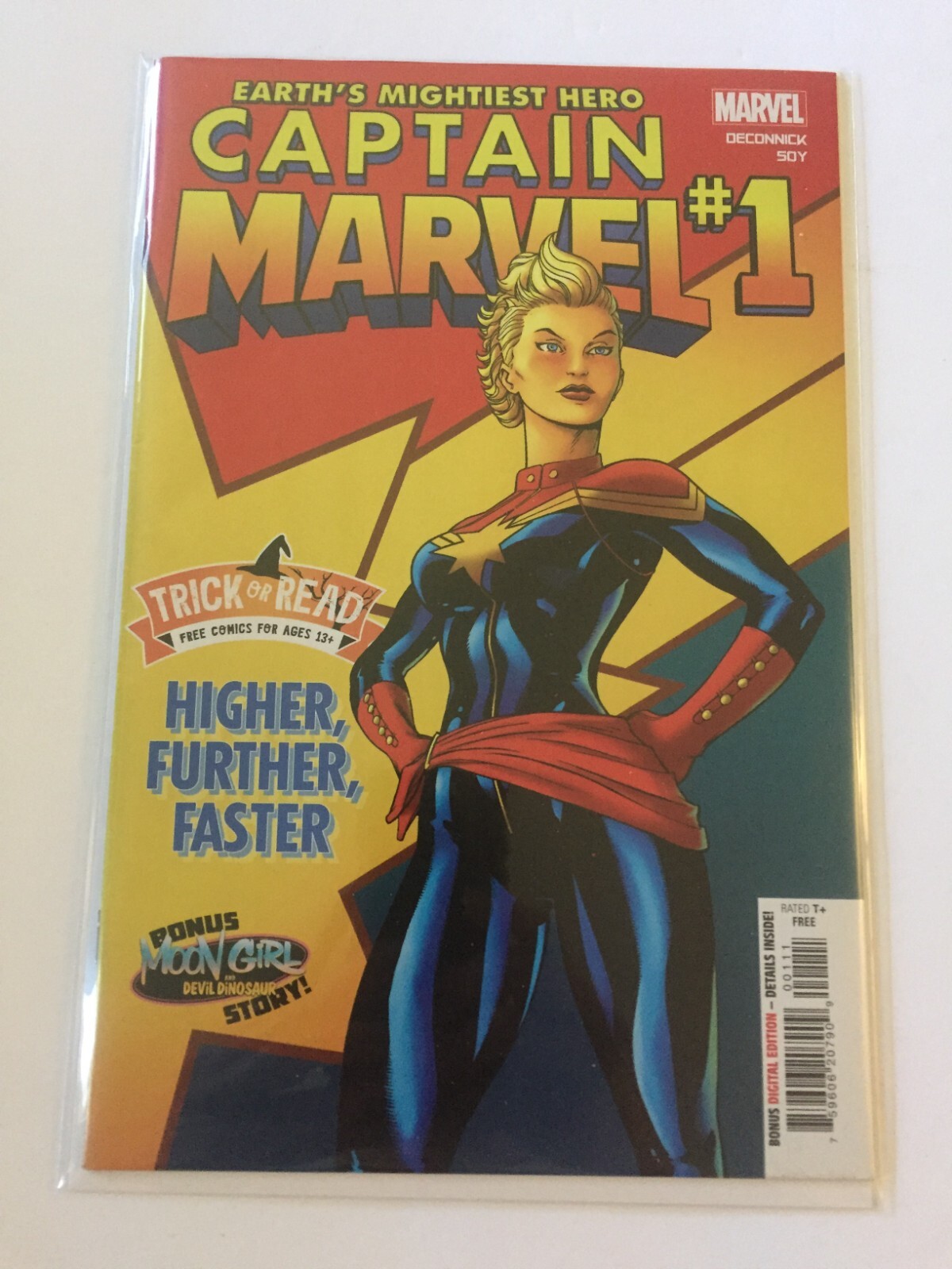 2023 Marvel Comics Captain Marvel Trick or Read #1
