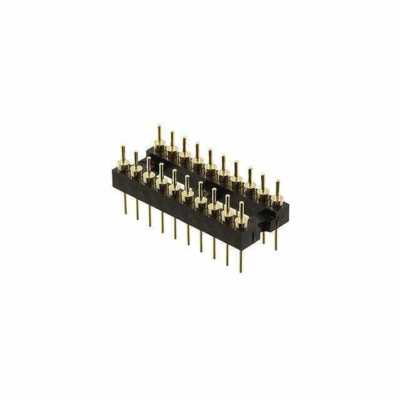CONN HDR DIP STECKER PIN 20POS GOLD