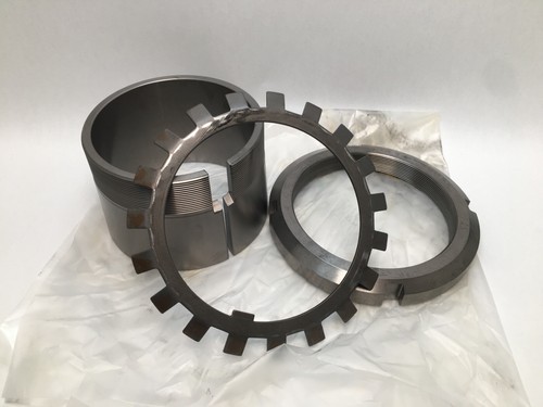 SKF H-3128 Bearing Adapter Sleeve Assembly 125mm ID H3128 KM28 MB28 Sweden - Picture 9 of 12