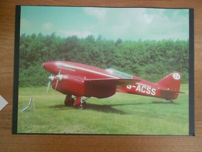  AVIATION PRINT- DE HAVILLAND DH.88 COMET 'GROSVENOR HOUSE'