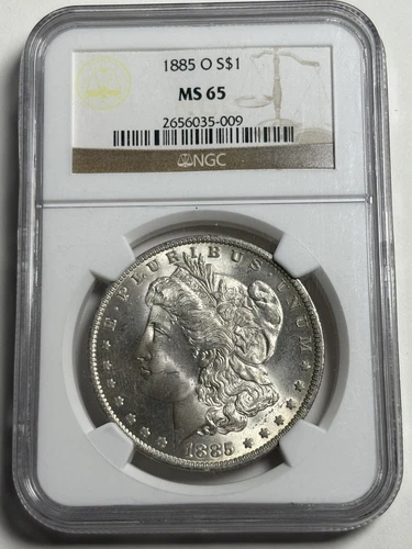 1885 O Morgan Dollar💎💎NGC MS 65💎💎Beautiful Gem Morgan💎💎