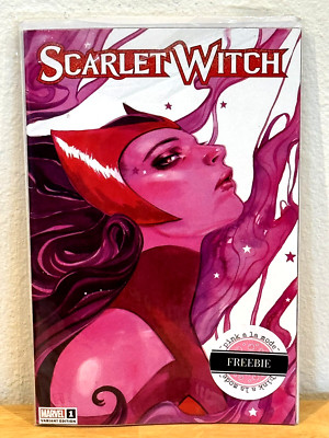 RARE HTF SCARLET WITCH PINK A LA MODE VARIANT #1 COMIC BOOK LIMITED EDITION 1500