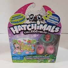 Hatchimals Colleggtibles Citrus Coast Playset 3 Exclusive Hatchimal Hangouts NEW