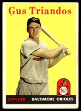 1958 Topps #429 Gus Triandos | VG