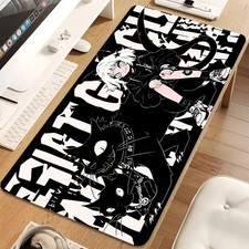 40 90cm1pc Large Anime Manga Gaming Desk Mat - Gothic Punk Style Black  White 