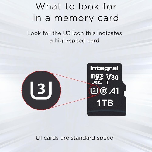 Integral 1TB Micro SD Card 4K Video Premium High Speed Memory SDXC PC PS5 PS Cam - 第 5/6 張圖片