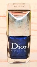 Rare Christian Dior Vernis Nail Polish Varnish 908 Tuxedo LE Navy Blue 10ml