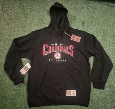 Mitchell & Ness St Louis Cardinals Cooperstown Collection Hoodie Men's Large NWT