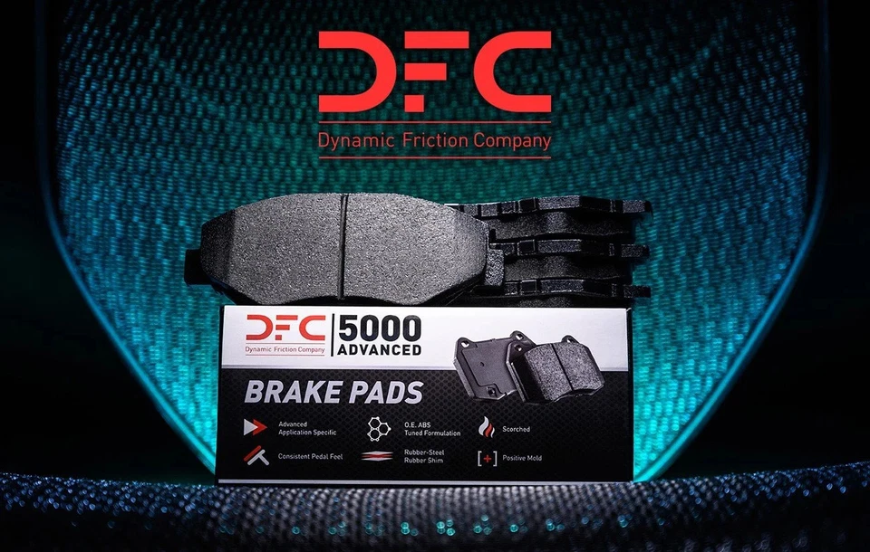 For Maybach 62 03-12 DFC 5000 Advanced Low Metallic Front Disc Brake Pads Foto 4 de 4