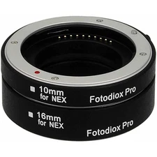 Fotodiox Automatic Macro Extension Tube Kit with Auto Focus and TTL Auto Exposur